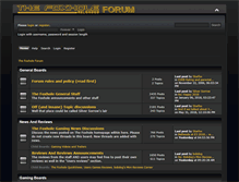Tablet Screenshot of forums.starfoxweb.com
